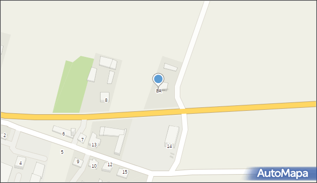 Stary Laskowiec, Stary Laskowiec, 8A, mapa Stary Laskowiec