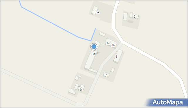 Stary Łom, Stary Łom, 1d, mapa Stary Łom