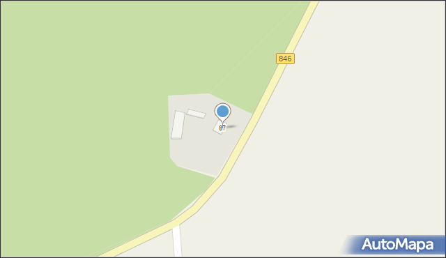 Stary Majdan, Stary Majdan, 87, mapa Stary Majdan