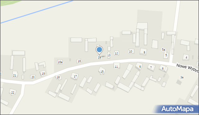 Stary Mystkówiec, Stary Mystkówiec, 14, mapa Stary Mystkówiec