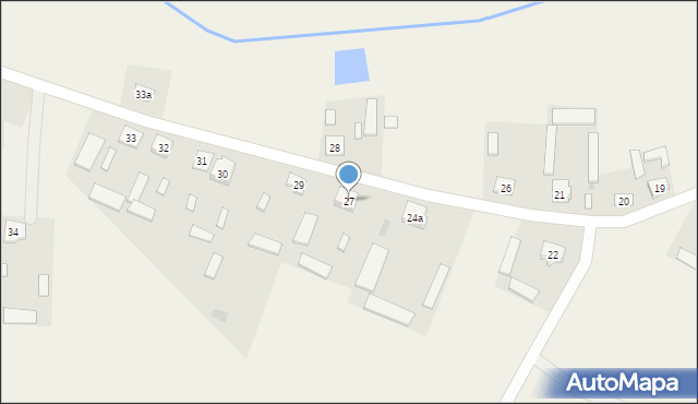 Stary Mystkówiec, Stary Mystkówiec, 27, mapa Stary Mystkówiec