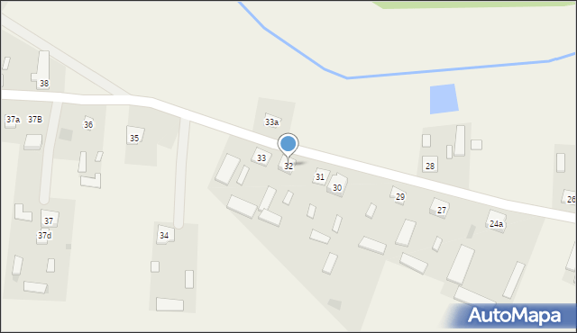 Stary Mystkówiec, Stary Mystkówiec, 32, mapa Stary Mystkówiec