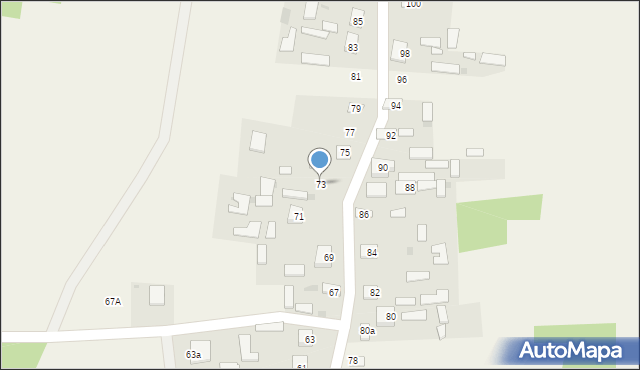 Stary Nart, Stary Nart, 73, mapa Stary Nart