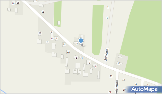 Stary Ochędzyn, Stary Ochędzyn, 5a, mapa Stary Ochędzyn