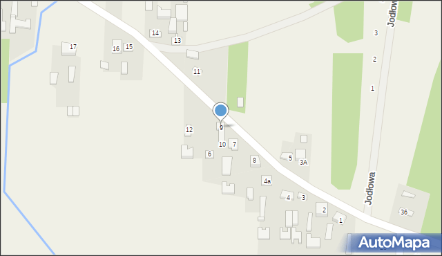 Stary Ochędzyn, Stary Ochędzyn, 9, mapa Stary Ochędzyn