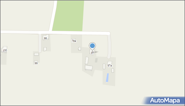 Stary Ochędzyn, Stary Ochędzyn, 97, mapa Stary Ochędzyn