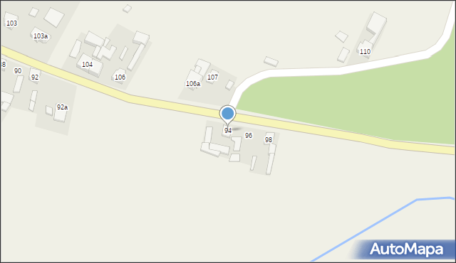 Stary Olesiec, Stary Olesiec, 94, mapa Stary Olesiec