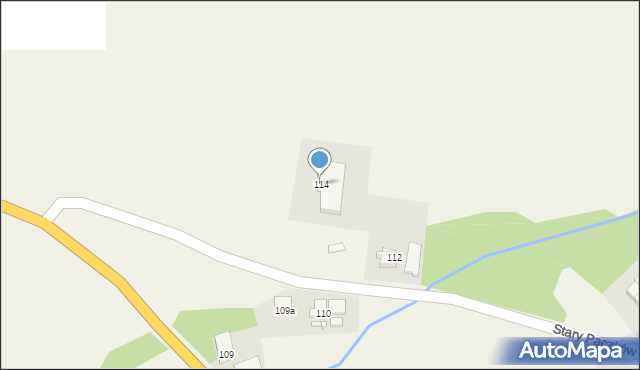 Stary Paczków, Stary Paczków, 114, mapa Stary Paczków