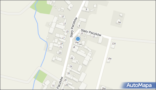 Stary Paczków, Stary Paczków, 16, mapa Stary Paczków
