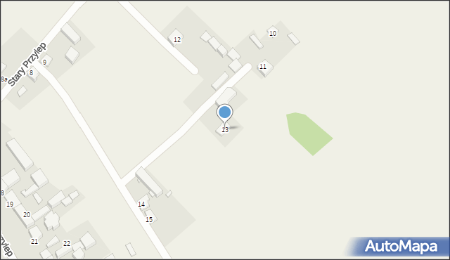 Stary Przylep, Stary Przylep, 13, mapa Stary Przylep
