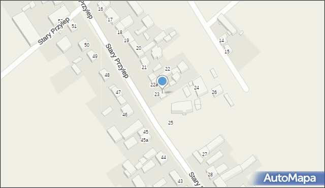 Stary Przylep, Stary Przylep, 23a, mapa Stary Przylep