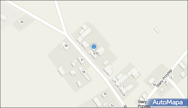Stary Przylep, Stary Przylep, 3, mapa Stary Przylep