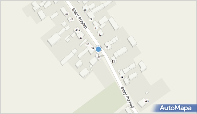 Stary Przylep, Stary Przylep, 38, mapa Stary Przylep