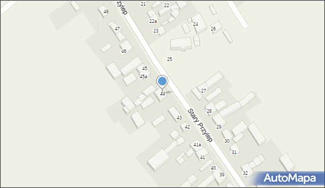 Stary Przylep, Stary Przylep, 44, mapa Stary Przylep