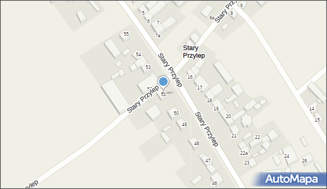 Stary Przylep, Stary Przylep, 51, mapa Stary Przylep
