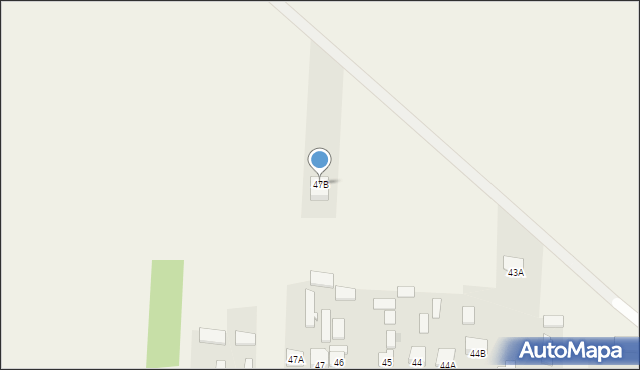 Stary Puznów, Stary Puznów, 47B, mapa Stary Puznów