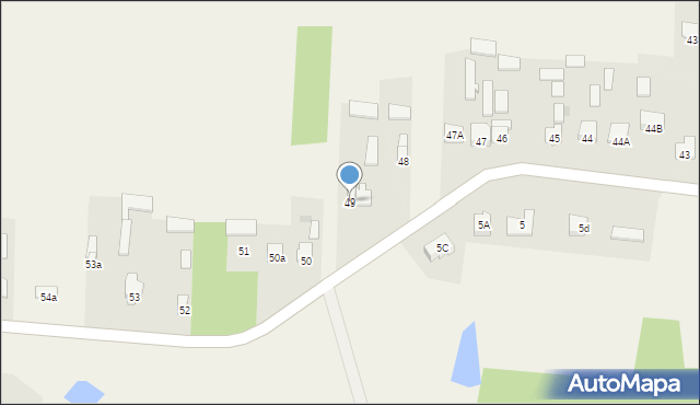 Stary Puznów, Stary Puznów, 49, mapa Stary Puznów