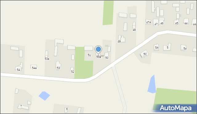 Stary Puznów, Stary Puznów, 50a, mapa Stary Puznów