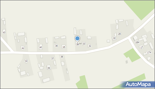 Stary Rachów, Stary Rachów, 34, mapa Stary Rachów