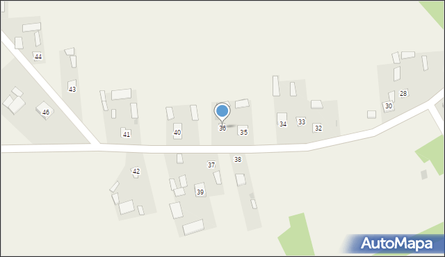 Stary Rachów, Stary Rachów, 36, mapa Stary Rachów