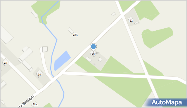 Stary Skarżyn, Stary Skarżyn, 46, mapa Stary Skarżyn