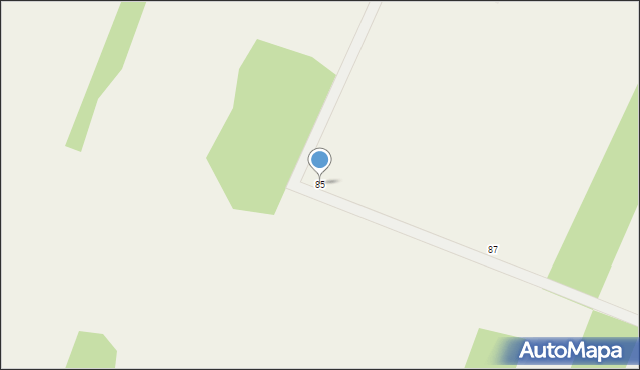 Stary Sokołów, Stary Sokołów, 85, mapa Stary Sokołów