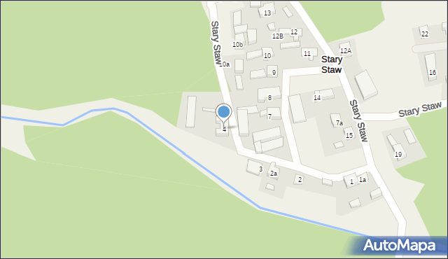 Stary Staw, Stary Staw, 4, mapa Stary Staw