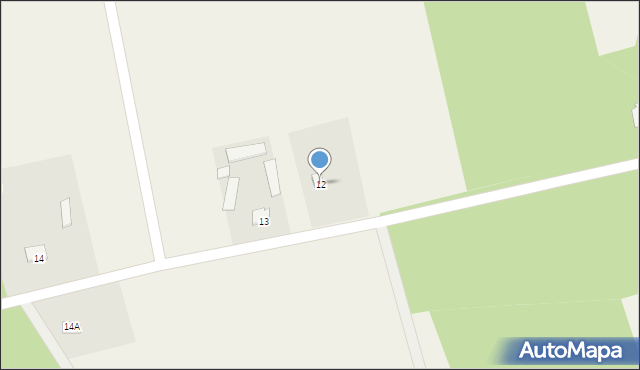 Stary Strachocin, Stary Strachocin, 12, mapa Stary Strachocin