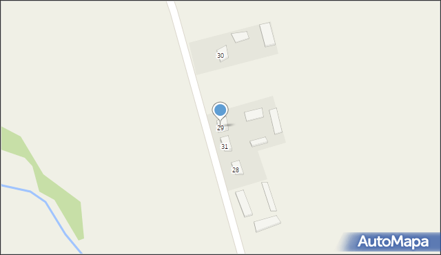 Stary Strachocin, Stary Strachocin, 29, mapa Stary Strachocin