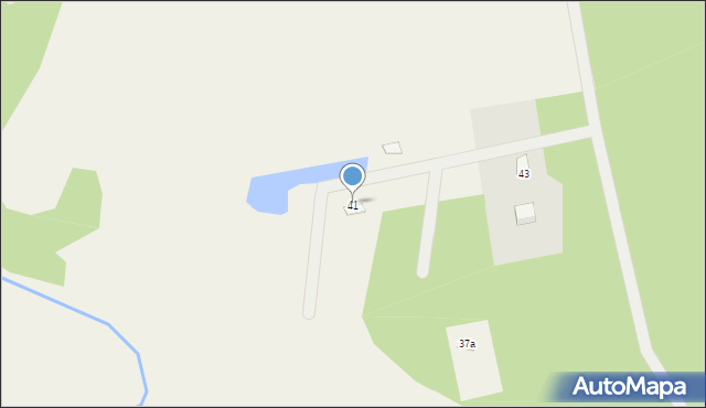 Stary Strachocin, Stary Strachocin, 41, mapa Stary Strachocin