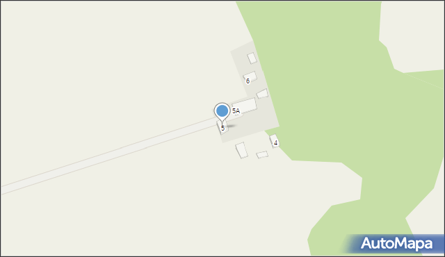 Stary Strachocin, Stary Strachocin, 5, mapa Stary Strachocin