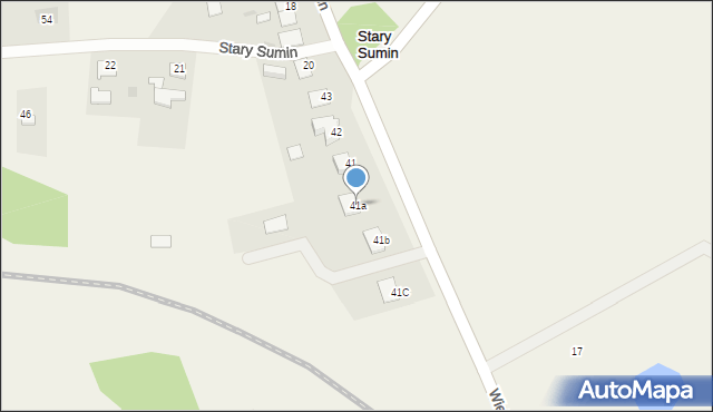 Stary Sumin, Stary Sumin, 41a, mapa Stary Sumin