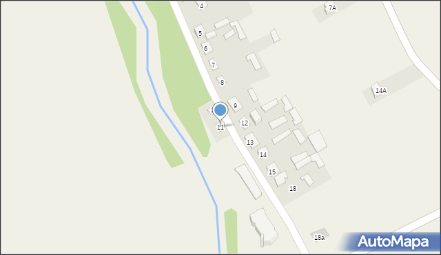 Stary Szelków, Stary Szelków, 11, mapa Stary Szelków