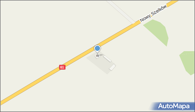 Stary Szelków, Stary Szelków, 68, mapa Stary Szelków