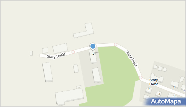 Stary Targ, Stary Targ, 1, mapa Stary Targ