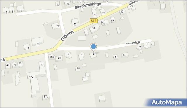 Stary Targ, Staszica Stanisława, 4, mapa Stary Targ