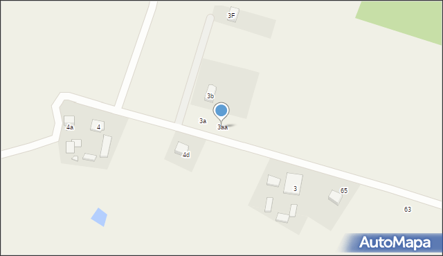 Stary Tomyśl, Stary Tomyśl, 3aa, mapa Stary Tomyśl