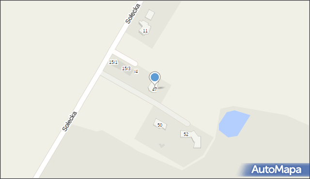 Stary Toruń, Stary Toruń, 47, mapa Stary Toruń