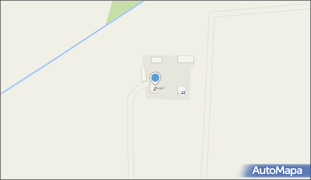 Stary Turobin, Stary Turobin, 47, mapa Stary Turobin