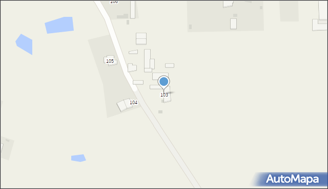 Stary Uścimów, Stary Uścimów, 103, mapa Stary Uścimów