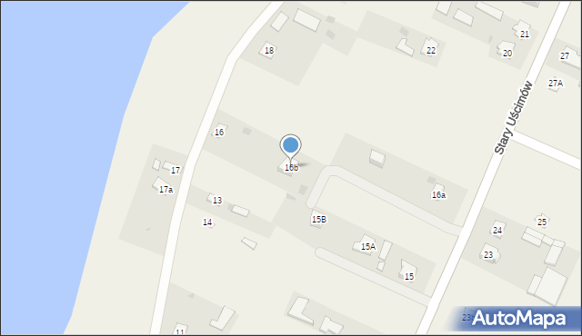 Stary Uścimów, Stary Uścimów, 16b, mapa Stary Uścimów