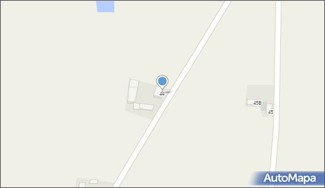 Stary Waliszew, Stary Waliszew, 44, mapa Stary Waliszew