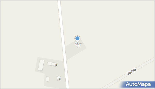 Stary Waliszew, Stary Waliszew, 46a, mapa Stary Waliszew