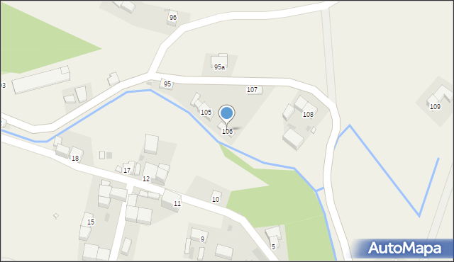 Stary Waliszów, Stary Waliszów, 106, mapa Stary Waliszów