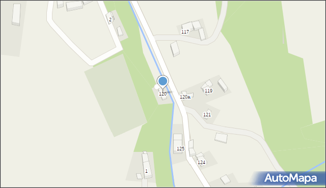 Stary Waliszów, Stary Waliszów, 120, mapa Stary Waliszów