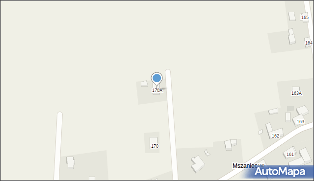 Stary Waliszów, Stary Waliszów, 170A, mapa Stary Waliszów