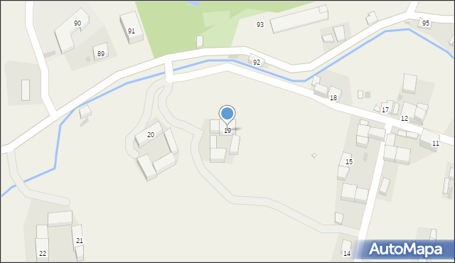Stary Waliszów, Stary Waliszów, 19, mapa Stary Waliszów