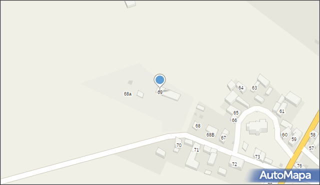 Stary Wiązów, Stary Wiązów, 69, mapa Stary Wiązów