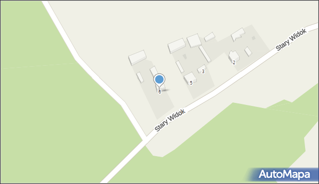Stary Widok, Stary Widok, 6, mapa Stary Widok