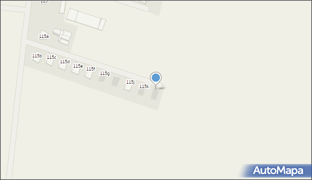 Stary Widzim, Stary Widzim, 115l, mapa Stary Widzim